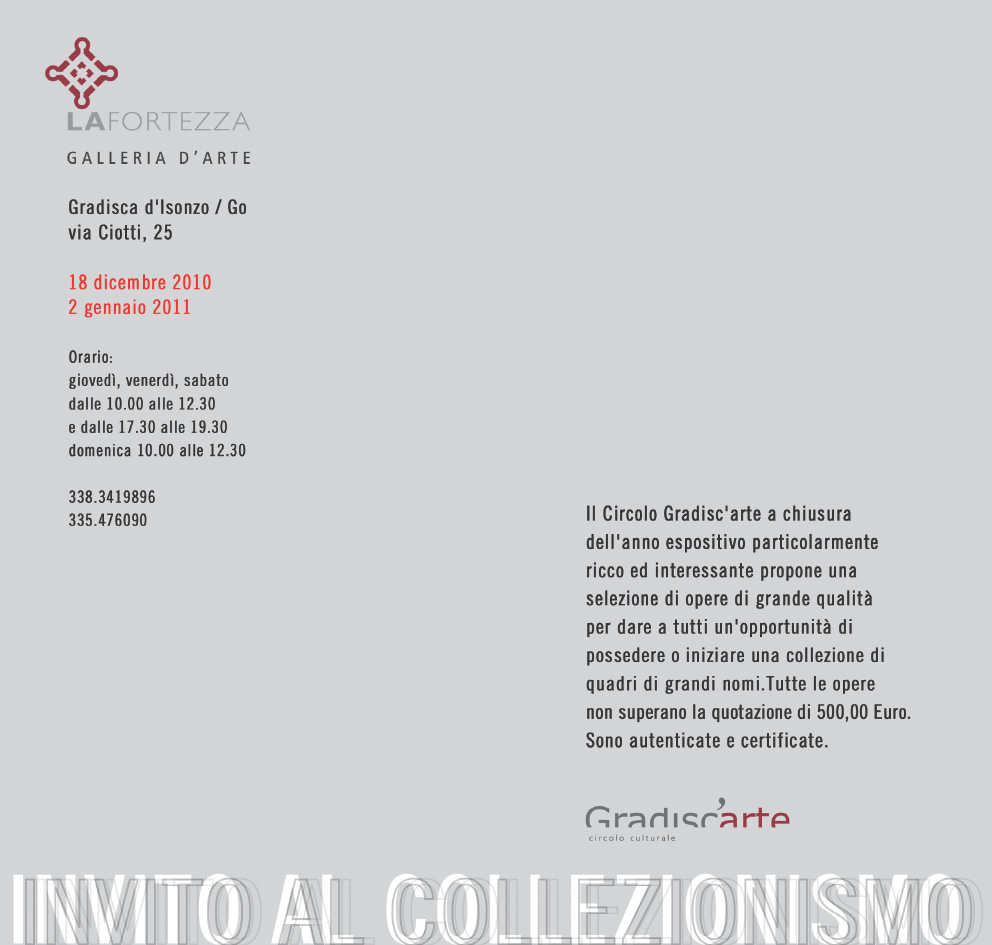 Invito al collezionismo 2011